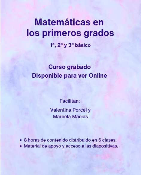 Matemáticas en los Primeros Grados